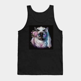 Saint Ragdoll Cat Tank Top